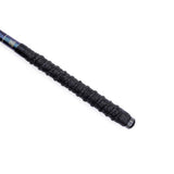 Maxbell Non-slip Stretchy Tennis Racquet Sweat Fishing Rod Grip Tape Blue and Black