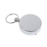 Maxbell 10 Pieces Retractable Badge Reel ID Holder Fishing Lanyard Reel Card Holder