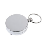 Maxbell 10 Pieces Retractable Badge Reel ID Holder Fishing Lanyard Reel Card Holder