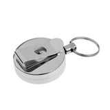 Maxbell 10 Pieces Retractable Badge Reel ID Holder Fishing Lanyard Reel Card Holder