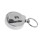 Maxbell 10 Pieces Retractable Badge Reel ID Holder Fishing Lanyard Reel Card Holder