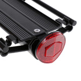 Maxbell 30KG Strong Alloy Rear Bicycle Pannier Bag Luggage Carrier Rack Bike Cycle Seat Post Black - Aladdin Shoppers