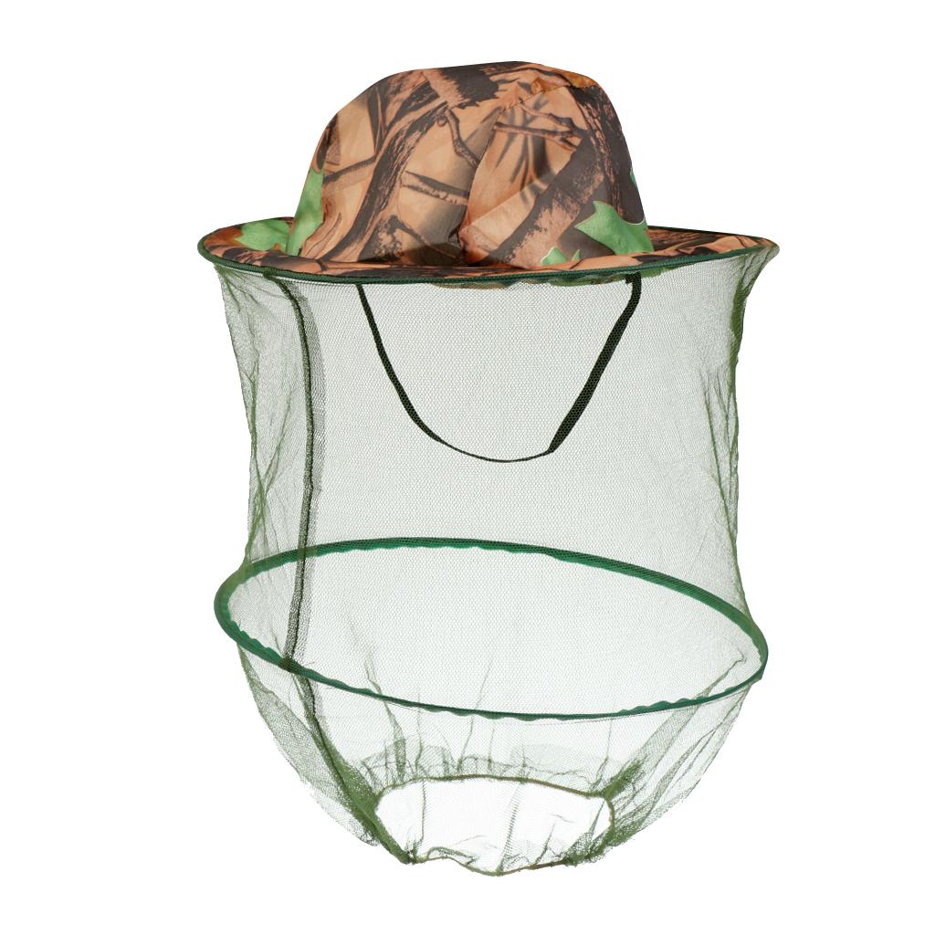 Maxbell Maxbell Anti-mosquito Head Net Cap Camping Fishing Beekeeping Hat Mask Face Protect