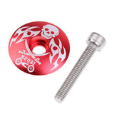 Maxbell 2 Pieces Bike Cycling Bicycle MTB BMX Aluminum Stem Top   Headset 1 1/8"