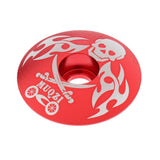 Maxbell 2 Pieces Bike Cycling Bicycle MTB BMX Aluminum Stem Top   Headset 1 1/8"