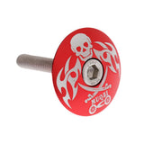 Maxbell 2 Pieces Bike Cycling Bicycle MTB BMX Aluminum Stem Top   Headset 1 1/8"