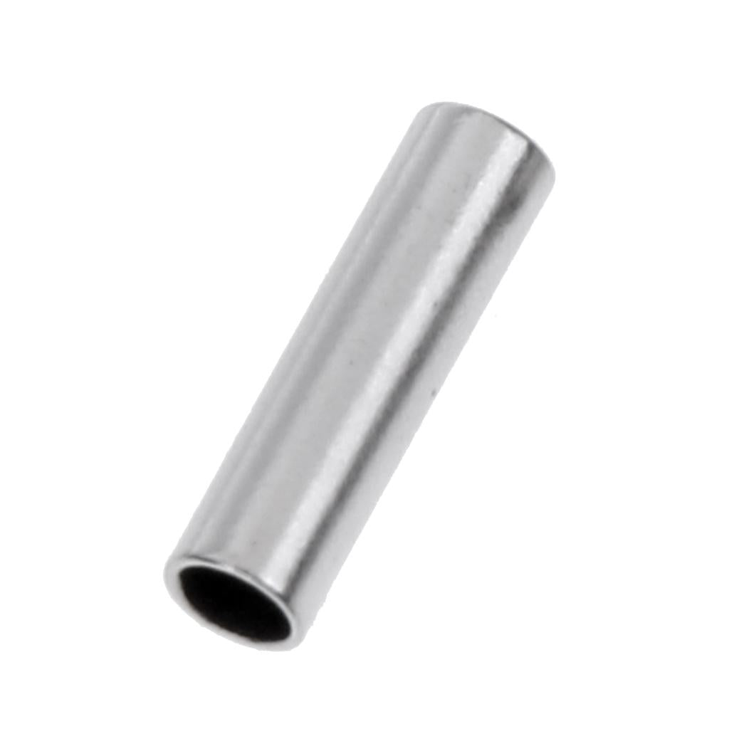 Maxbell 100 Pieces Crimping Loop Sleeve Various Sizes from 1.0mm - 2.0mm 2.0x8mm