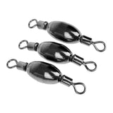 Maxbell 3Pc Fishing Barrel Swivels Quick Sinkers Sea Course Barell Rig swivels 2.1g - Aladdin Shoppers