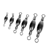 Maxbell 3Pc Fishing Barrel Swivels Quick Sinkers Sea Course Barell Rig swivels 2.1g - Aladdin Shoppers