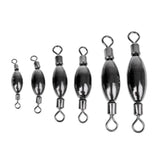 Maxbell 3Pc Fishing Barrel Swivels Quick Sinkers Sea Course Barell Rig swivels 2.1g - Aladdin Shoppers