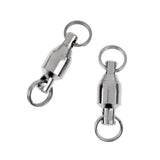Maxbell 40pcs Heavy Duty Ball Bearing Swivels Connectors Fishing Accessory 2# 4#
