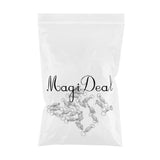 Maxbell 40pcs Heavy Duty Ball Bearing Swivels Connectors Fishing Accessory 2# 4#