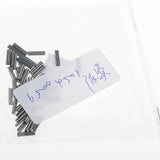 Maxbell 3xDouble Barrel Copper Crimp Sleeves Fishing Crimps for Rig Making 0.8mm Bore