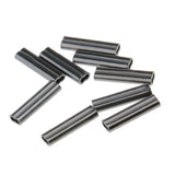 Maxbell 3xDouble Barrel Copper Crimp Sleeves Fishing Crimps for Rig Making 0.8mm Bore
