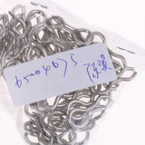 Maxbell 50pcs Alloy Brass Sinker Eyes Eyelets for Lead Weight Mold Fishing Tackle L - Aladdin Shoppers