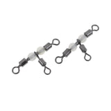 Maxbell Stainless Steel 3-WAY Terminal Tackle Rolling T Swivel Lure Fishing Tool