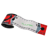 Maxbell 1.4m Fishing Ruler Acrylic Fiber Waterproof Long Soft Carp Fish Ruler Red - Aladdin Shoppers