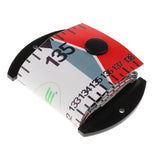 Maxbell 1.4m Fishing Ruler Acrylic Fiber Waterproof Long Soft Carp Fish Ruler Red - Aladdin Shoppers