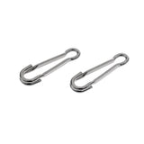 Maxbell 100pcs Fishing Quick Change Hawaiian Snaps Swivels Baits Lures Clip Links