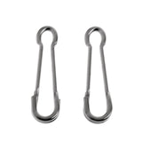 Maxbell 100pcs Fishing Quick Change Hawaiian Snaps Swivels Baits Lures Clip Links