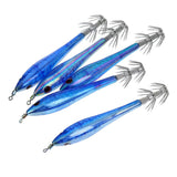 Maxbell 25Pcs Noctilucent Squid Lures Cuttlefish Saltwater Fishing Lure Hook Baits, Glow in Dark - Aladdin Shoppers