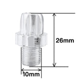 Maxbell 24Pcs Aluminum Bike Brake Handle Adjustment Screws Bike Accessories Silver