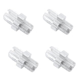 Maxbell 24Pcs Aluminum Bike Brake Handle Adjustment Screws Bike Accessories Silver