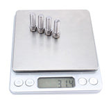 Maxbell 40Pcs Bicycle Stem Screws Water Bottle Cage Bolts Socket Screws Silver M7