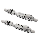 Maxbell 4 Pieces Fishing Reel Seat Deck Wheel Rod Clip Pole Fitted Deck Rod Building