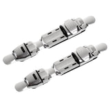 Maxbell 4 Pieces Fishing Reel Seat Deck Wheel Rod Clip Pole Fitted Deck Rod Building
