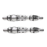 Maxbell 4 Pieces Fishing Reel Seat Deck Wheel Rod Clip Pole Fitted Deck Rod Building