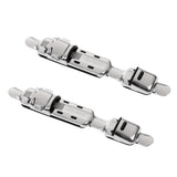 Maxbell 4 Pieces Fishing Reel Seat Deck Wheel Rod Clip Pole Fitted Deck Rod Building