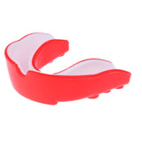 Maxbell EVA Mouth Guard Mouthguard Gum Shield Boxing MMA Teeth Protection Red & Blue