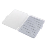 Maxbell 2pcs Fly Fishing Box Super Slim Waterproof Fishing Flies Lure Box 2 Size
