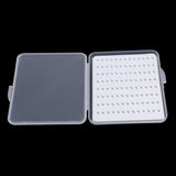 Maxbell 2pcs Fly Fishing Box Super Slim Waterproof Fishing Flies Lure Box 2 Size