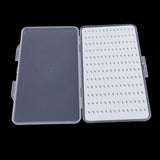 Maxbell 2pcs Fly Fishing Box Super Slim Waterproof Fishing Flies Lure Box 2 Size