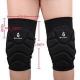 Maxbell Maxbell 1 Pair Protective Knee Pads Anti-slip Collision Avoidance Knee Sleeves XL