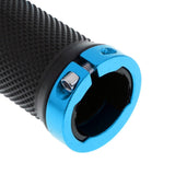 Maxbell Maxbell 1 Pair Mountain Bike Handlebar Cover Grips Smooth Soft Rubber Handle Blue