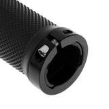Maxbell Maxbell 1 Pair Mountain Bike Handlebar Cover Grips Smooth Soft Rubber Handle Black