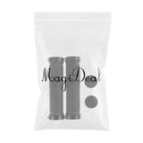 Maxbell Maxbell 1 Pair Mountain Bike Handlebar Cover Grips Smooth Soft Rubber Handle Black
