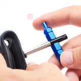 Maxbell Bicycle Schrader Valve Core Removal Tool Bike Presta Extender 5mm Wrench - Aladdin Shoppers