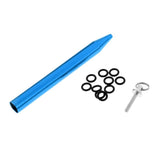 Maxbell Wacky Style Fishing Tool Soft Lure Stick 10 O-rings Wacky Worm Tool Blue - Aladdin Shoppers