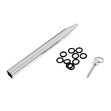 Maxbell Wacky Style Fishing Tool Soft Lure Stick 10 O-rings Wacky Worm Tool Silver - Aladdin Shoppers