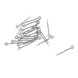 Maxbell 40Pcs High-carbon Steel Sea Fishing Worm Hooks Fishhook Live Bait Hooks