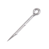 Maxbell 40Pcs High-carbon Steel Sea Fishing Worm Hooks Fishhook Live Bait Hooks