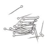 Maxbell 40Pcs High-carbon Steel Sea Fishing Worm Hooks Fishhook Live Bait Hooks