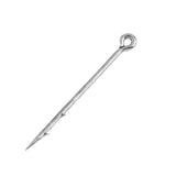 Maxbell 40Pcs High-carbon Steel Sea Fishing Worm Hooks Fishhook Live Bait Hooks