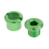 Maxbell Maxbell Crankset Bolts Chainring Bolts & Nuts For Mountain Bike Green Lengthen