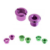 Maxbell Maxbell Crankset Bolts Chainring Bolts & Nuts For Mountain Bike Green Lengthen