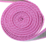 Maxbell Maxbell Yoga Stretch Strap D-Ring Belt Band Fitness Leg Exercise Training Pink khaki